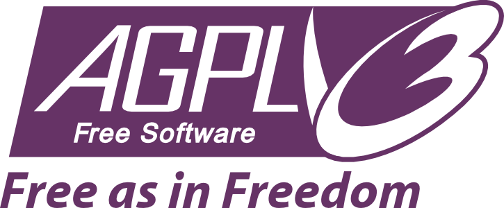 AGPLv3 logo